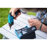 Hazet Mini avvitatore a batteria 9230B-1, punte 1/4", con custodia, Cacciavite blu/Nero