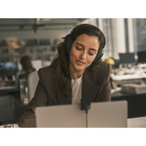 Jabra Evolve3 85, Headset Nero, Con cavo e senza cavo, 20 - 20000 Hz, 220 g, Auricolare, Nero