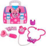 Just Play Disney Junior Minnie Mouse Bow-Care Doctor Bag Set, Elettrodomestico bambini 