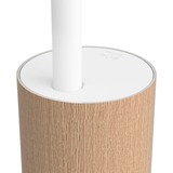 Philips Lampada da terra Signe gradient, Luce LED bianco/legno, Philips Hue White and Color ambiance Lampada da terra Signe gradient, Illuminazione intelligente a pavimento, Bluetooth/Zigbee, Bianco, LED, Alluminio, Legno, Lampadina/e non sostituibile/i