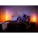 Philips Lampada da terra Signe gradient, Luce LED bianco/legno, Philips Hue White and Color ambiance Lampada da terra Signe gradient, Illuminazione intelligente a pavimento, Bluetooth/Zigbee, Bianco, LED, Alluminio, Legno, Lampadina/e non sostituibile/i