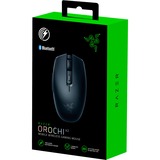Razer Orochi V2 mouse Mano destra RF senza fili + Bluetooth Ottico 18000 DPI, Mouse da gioco Nero, Mano destra, Ottico, RF senza fili + Bluetooth, 18000 DPI, Nero