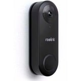 Reolink D340W Nero, Bianco, Campanello per porte Nero, Nero, Bianco, IP65, Parete, 2-vie, MicroSD (TransFlash), 256 GB