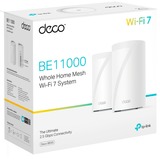 TP-Link Deco BE65 Tri-band (2,4 GHz/5 GHz/6 GHz) Wi-Fi 7 (802.11be) Bianco 4 Interno, Router bianco, Bianco, Interno, Sistema Mesh, Tri-band (2,4 GHz/5 GHz/6 GHz), Wi-Fi 7 (802.11be), 11000 Mbit/s