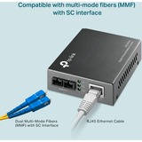 TP-Link Omada MC200CM convertitore multimediale di rete 1000 Mbit/s 850 nm Modalità multipla Nero grigio, 1000 Mbit/s, IEEE 802.3ab, IEEE 802.3i, IEEE 802.3u, IEEE 802.3z, Gigabit Ethernet, 10,100,1000 Mbit/s, Full, Half, Cat5, Cat5e