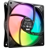 be quiet! LIGHT WINGS LX 120mm PWM 3-Pack Black Case per computer Ventilatore 12 cm Nero 3 pz, Ventola Nero, Ventilatore, 12 cm, 1600 Giri/min, 87,5 m³/h, Nero