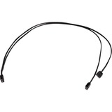 Alphacool Splitter a Y cavo aRGB 3 pin a 2x 3 pin, 60 cm, Cavo a Y Nero