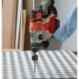 BLACK+DECKER Martello combinato a batteria BCD900B, 18Volt, Trapano a percussione arancione /Nero