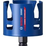 Bosch 2 608 900 475 sega per trapano 1 pz, Sega a tazza Singolo, Trapano, Mattone, Cartongesso, Truciolato, Piastrelle morbide in ceramica, Legno dolce, Nero, Blu, Rosso, Punta a carburo di tungsteno (TCT), 6 cm