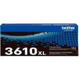 Brother TN-3610XL cartuccia toner 1 pz Originale Nero 25000 pagine, Nero, 1 pz