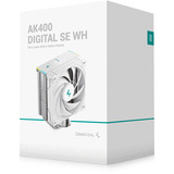 DeepCool AK400 DIGITAL SE WH, raffreddamento CPU  bianco