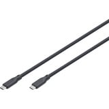 Digitus Cavo di collegamento in silicone USB4 Gen 2x2 USB-C > USB-C Nero