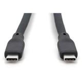 Digitus Cavo di collegamento in silicone USB4 Gen 2x2 USB-C > USB-C Nero