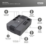 Digitus DN-170111 All-in-One, UPS Nero
