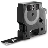 Dymo D1 - Standard Etichette - Bianco su nero - 19mm x 7m, Nastro di scrittura Bianco su nero, Poliestere, Belgio, -18 - 90 °C, DYMO, LabelManager, LabelWriter 450 DUO
