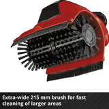 EINHELL PICOBELLA 1400 Giri/min Batteria, Spazzatrici stradali rosso/Nero, 1400 Giri/min, 11,5 cm, 21,5 cm, Rosso, Batteria, 4,1 kg