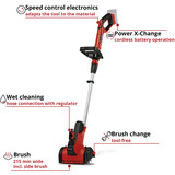 EINHELL PICOBELLA 1400 Giri/min Batteria, Spazzatrici stradali rosso/Nero, 1400 Giri/min, 11,5 cm, 21,5 cm, Rosso, Batteria, 4,1 kg