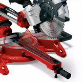 EINHELL Sega combinata da banco scorrevole e ingletatrice, Sega mitra/Troncatrice rosso/Nero