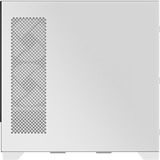 GIGABYTE C201 Panoramic Ice, Chassis Tower bianco, m-ATX, supporto radiatore da 360 mm, 3 ventole preinstallate, USB 3.0, supporto RGB Fusion, Midi Tower, PC, Bianco, micro ATX, Mini-ITX, Vetro, Plastica, Acciaio, Gaming