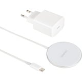 Intenso Caricatore wireless magnetico MW1, Stazione di ricarica bianco