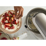 Kenwood Titanium Chef Baker XL Lite - Impastatrice planetaria, 3 ganci e fruste,1200W, 7L, Bianco (KVL65.001WH), Robot da cucina bianco, 3 ganci e fruste,1200W, 7L, Bianco (KVL65.001WH), 7 L, Bianco, Manopola, Miscelatura, Acciaio inox, Metallo