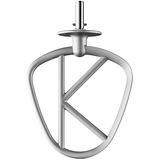 Kenwood Titanium Chef Baker XL Lite - Impastatrice planetaria, 3 ganci e fruste,1200W, 7L, Bianco (KVL65.001WH), Robot da cucina bianco, 3 ganci e fruste,1200W, 7L, Bianco (KVL65.001WH), 7 L, Bianco, Manopola, Miscelatura, Acciaio inox, Metallo