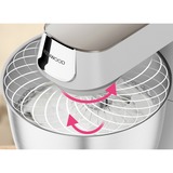 Kenwood Titanium Chef Baker XL Lite - Impastatrice planetaria, 3 ganci e fruste,1200W, 7L, Bianco (KVL65.001WH), Robot da cucina bianco, 3 ganci e fruste,1200W, 7L, Bianco (KVL65.001WH), 7 L, Bianco, Manopola, Miscelatura, Acciaio inox, Metallo