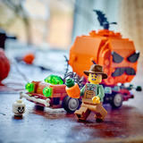 LEGO Pickup con zucca di Halloween, Giochi di costruzione Kit Arti e Mestieri con Zucca e Minifigure del Contadino, Regalo per Bambini 8+, Set da costruzione, 8 anno/i, Plastica, 177 pz, 197 g