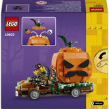 LEGO Pickup con zucca di Halloween, Giochi di costruzione Kit Arti e Mestieri con Zucca e Minifigure del Contadino, Regalo per Bambini 8+, Set da costruzione, 8 anno/i, Plastica, 177 pz, 197 g