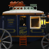 Lumibricks Carrozza postale del tesoro, Giochi di costruzione 