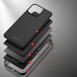 Nevox StyleShell Nylo, Custodia per telefono Nero