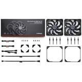 Noctua NF-A14x25 G2 PWM Sx2-PP chromax.black, Ventola Nero
