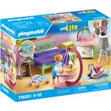 PLAYMOBIL My Life Camera da letto con angolo giochi per bambini, Giochi di costruzione 