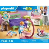 PLAYMOBIL My Life Camera da letto con angolo giochi per bambini, Giochi di costruzione 