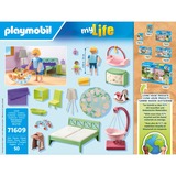 PLAYMOBIL My Life Camera da letto con angolo giochi per bambini, Giochi di costruzione 