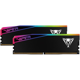 Patriot DIMM 32 GB DDR5-6400 (2x 16 GB) Dual-Kit, Memoria Nero