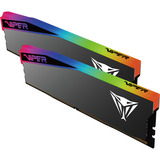 Patriot DIMM 32 GB DDR5-6400 (2x 16 GB) Dual-Kit, Memoria Nero