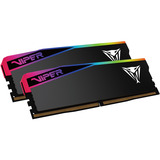 Patriot DIMM 32 GB DDR5-6400 (2x 16 GB) Dual-Kit, Memoria Nero