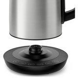 Philips Avance Collection HD9359/90 Bollitore in metallo - Contr. temp. e mant. calore accaio/Nero, 1,7 L, 2200 W, Metallo, Indicatore del livello dell'acqua, Arresto di sicurezza contro il surriscaldamento, Funzione mantieni al caldo
