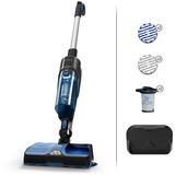 Rowenta X Combo 2in1 GZ3038 Aspirapolvere verticale Batteria Secco e bagnato Senza sacchetto 0,55 L Nero, Blu, Aspirapolvere per lavaggio Nero/Blu, Aspirapolvere verticale, Senza sacchetto, Nero, Blu, 0,55 L, Rettangolare, Secco e bagnato
