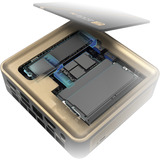 SAPPHIRE EDGE AI 370, Barebone Nero/Oro