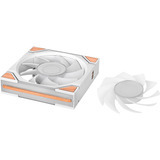 Thermaltake SWAFAN 120 EX INFINITY ARGB Sync PC Cooling Fan Wood Edition, Ventola bianco