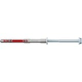 fischer Tassello a gambo lungo DuoXpand 8x120 FUS grigio chiaro/Rosso