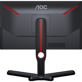 AOC G3 25G3ZM/BK Monitor PC 62,2 cm (24.5") 1920 x 1080 Pixel Full HD Nero, Rosso, Monitor di gioco Nero/Rosso, 62,2 cm (24.5"), 1920 x 1080 Pixel, Full HD, 1 ms, Nero, Rosso