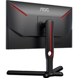 AOC G3 25G3ZM/BK Monitor PC 62,2 cm (24.5") 1920 x 1080 Pixel Full HD Nero, Rosso, Monitor di gioco Nero/Rosso, 62,2 cm (24.5"), 1920 x 1080 Pixel, Full HD, 1 ms, Nero, Rosso