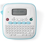 Brother PT-N25BT stampante per etichette (CD) Trasferimento termico A colori 180 x 180 DPI 12 mm/s Wireless Bluetooth, Stampa etichette bianco/Blu chiaro, Trasferimento termico, 180 x 180 DPI, 12 mm/s, A colori, Wireless, Blu, Bianco