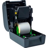 Brother TD-4650TNWBR stampante per etichette (CD) Termica diretta/Trasferimento termico 203 x 203 DPI 203,2 mm/s Con cavo e senza cavo Collegamento ethernet LAN Wi-Fi Bluetooth grigio, Termica diretta/Trasferimento termico, 203 x 203 DPI, 203,2 mm/s, Con cavo e senza cavo, Nero
