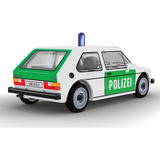 COBI Volkswagen Golf (1974) Polizia, Giochi di costruzione bianco