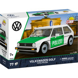 COBI Volkswagen Golf (1974) Polizia, Giochi di costruzione bianco