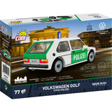 COBI Volkswagen Golf (1974) Polizia, Giochi di costruzione bianco